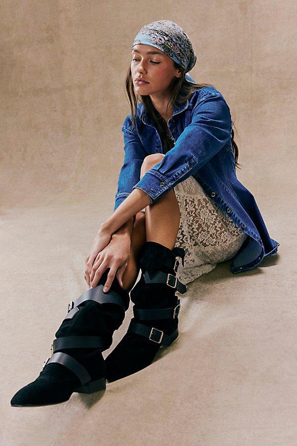 Jeffrey Campbell Lily Slouch Suede Boots