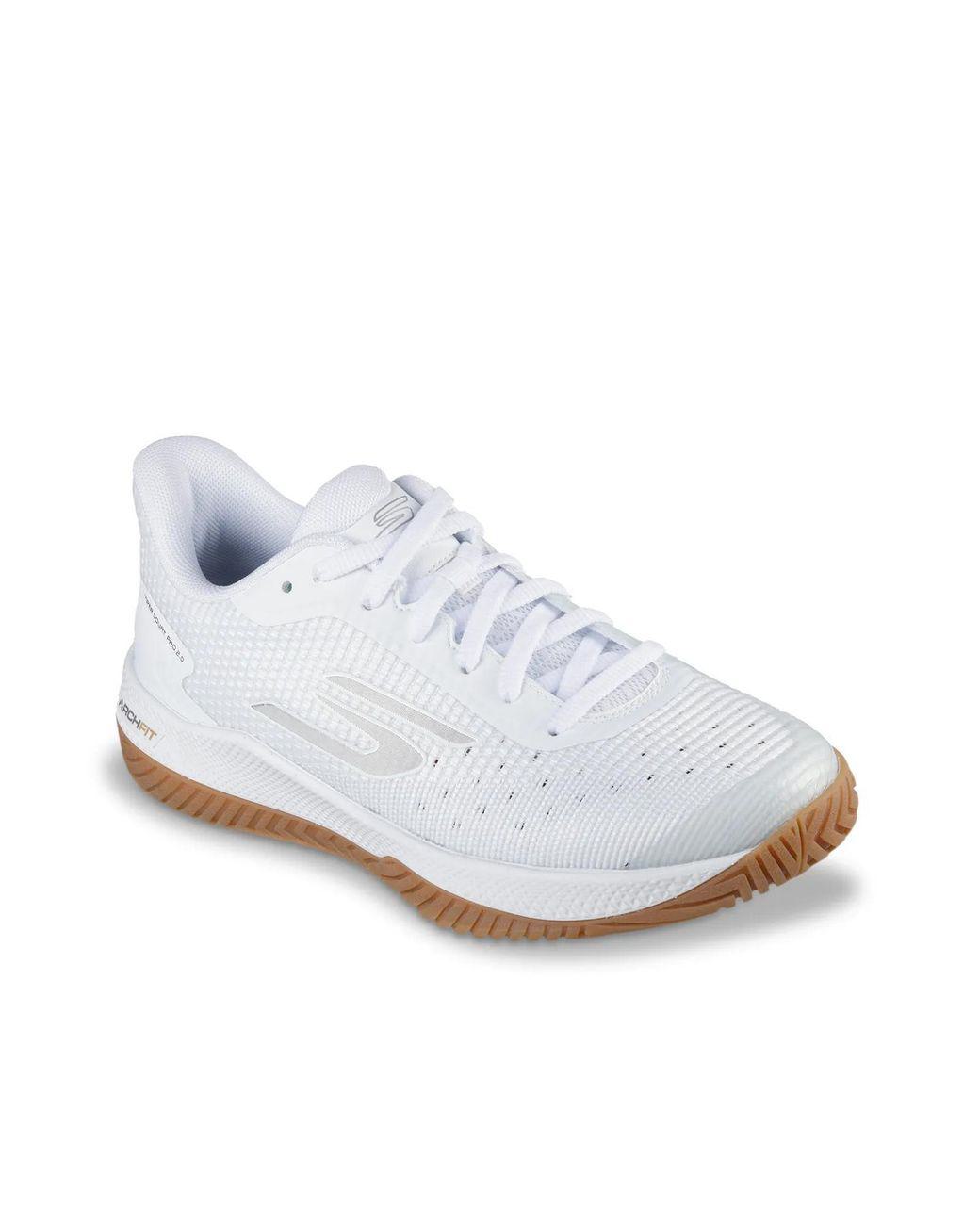 Women's White Viper Court Pro 2.0 Pickleball Sneaker