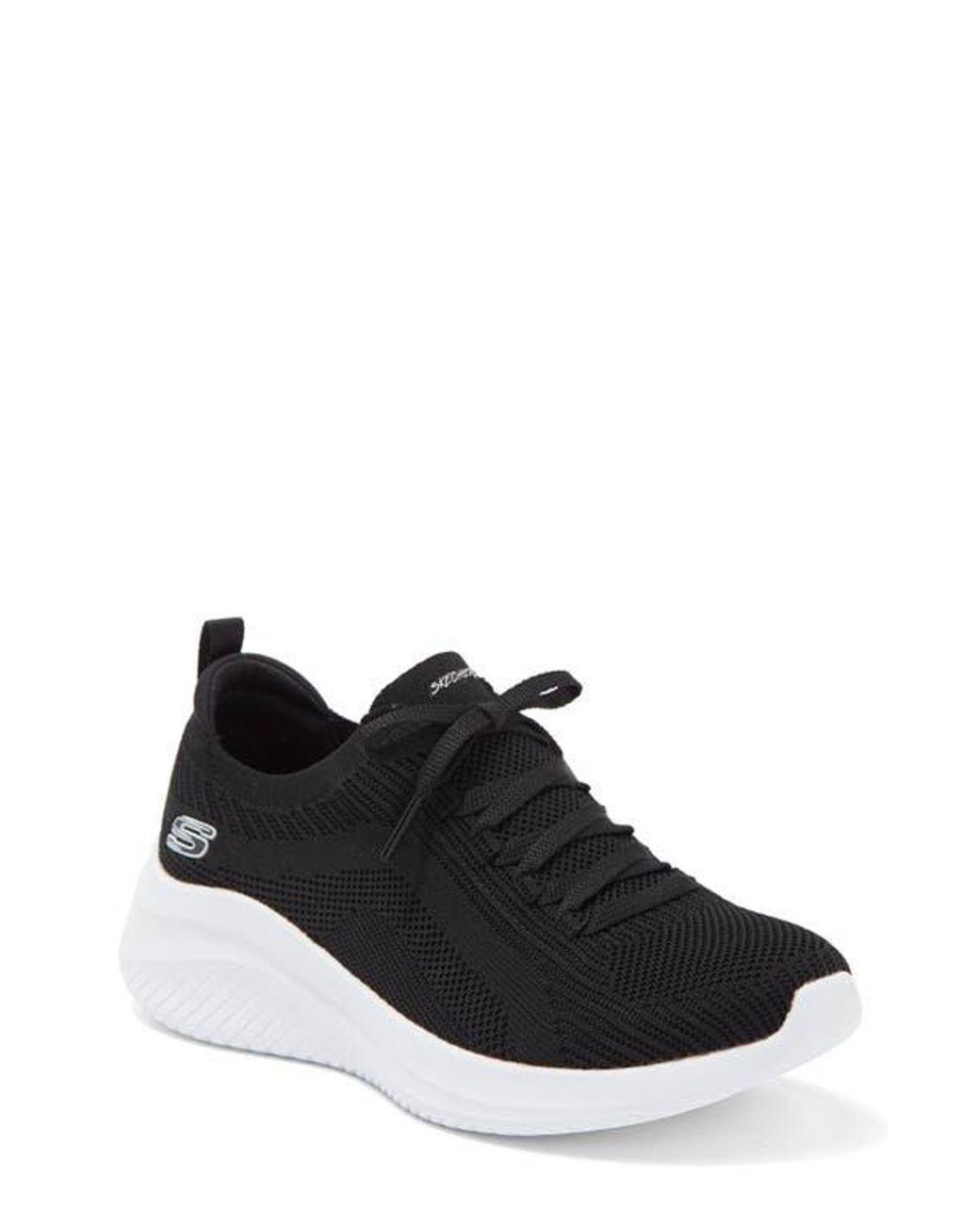 Women's Black Ultra Flex 3.0 Sneaker