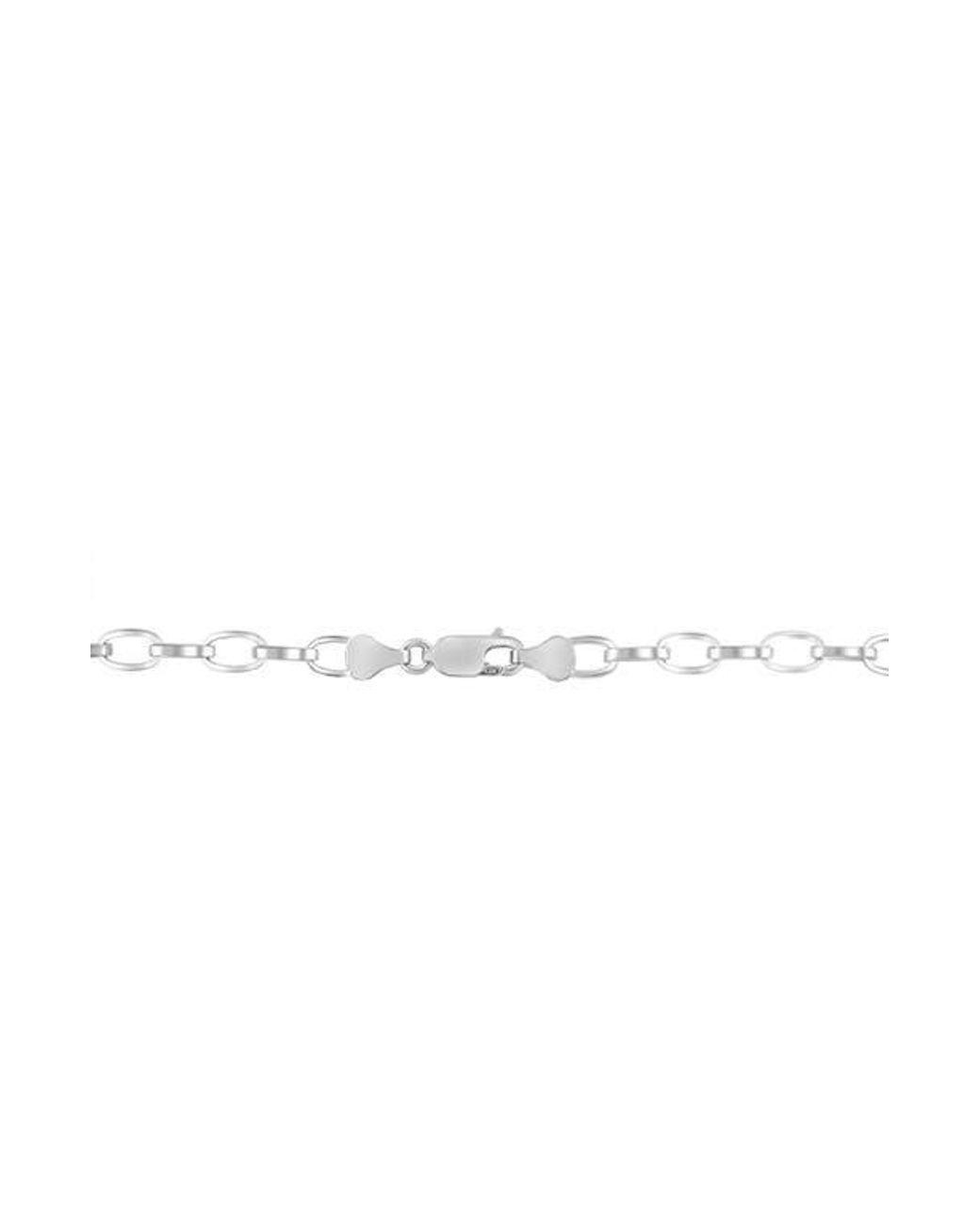 Men's Blue Spinel Lock & Key Pendant Necklace