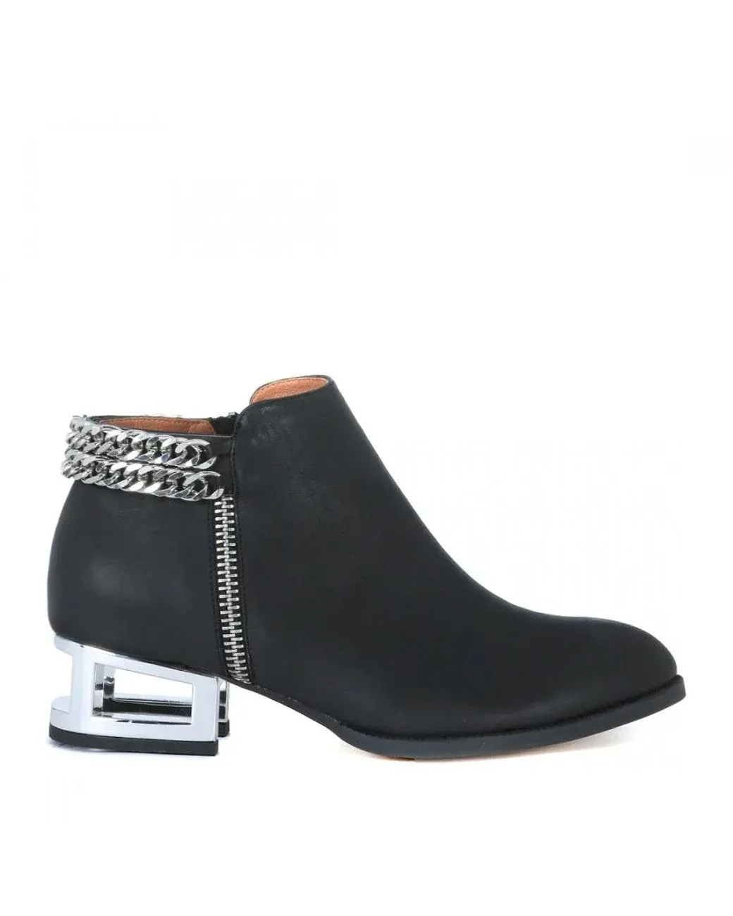 Women's Black Heeled Boots