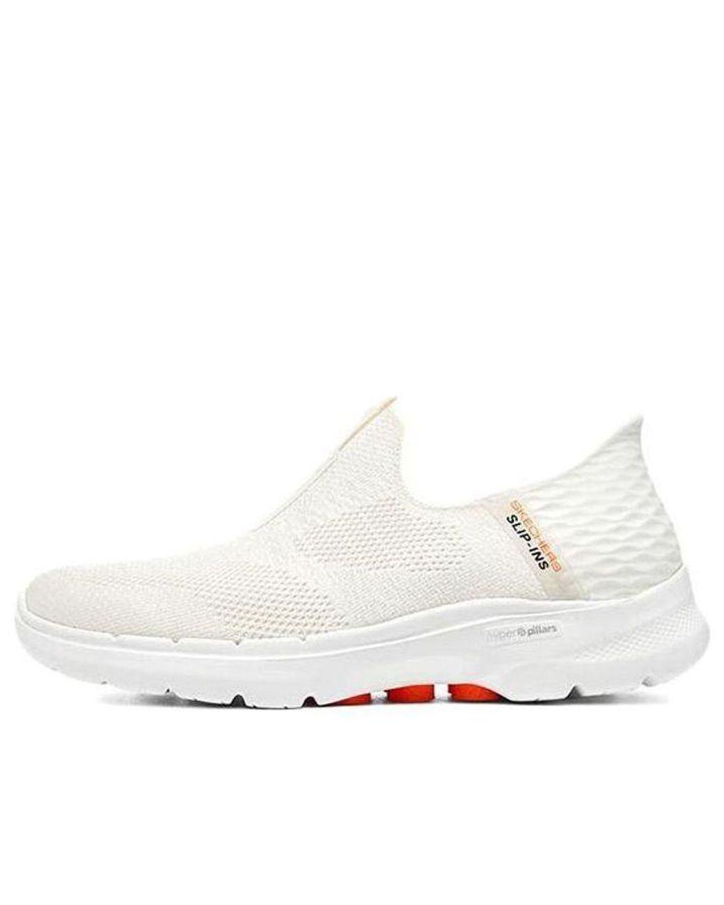 Women's White (Wmns) Go Walk 6 Slip