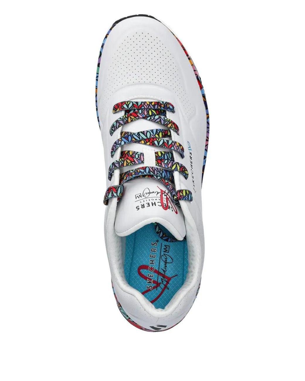 Women's White X Jgoldcrown Ravaged Loveheart Sneakers