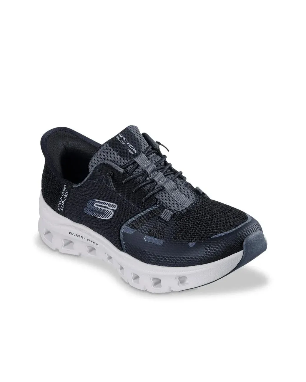 Women's Blue Wide Width Hands Free Slipins: Glide Step Pro Slipon Sneaker