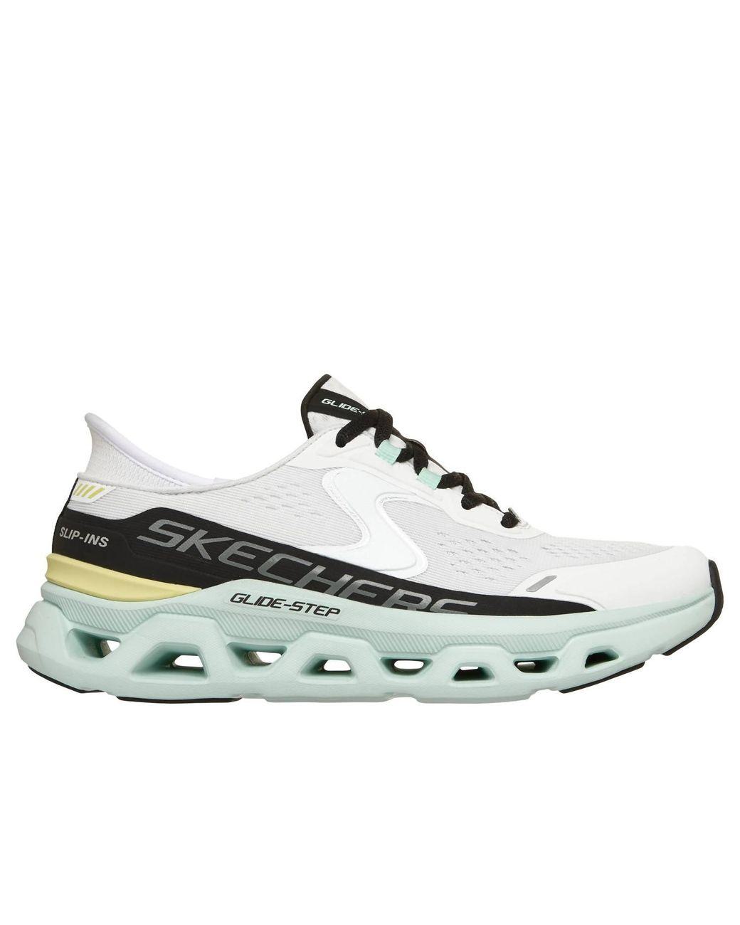 Women's White Glide-Step Atlus Sneakers