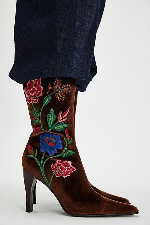 Jeffrey Campbell Secret Garden Snip Toe Boots By