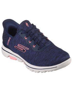 Skechers Go Golf Walk 5 123085-Nvpk Slip-Ins Spikeless Shoes Dwa3856 - Blue