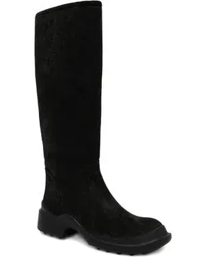 Jeffrey Campbell Zip-Up Knee-High Boots - Black