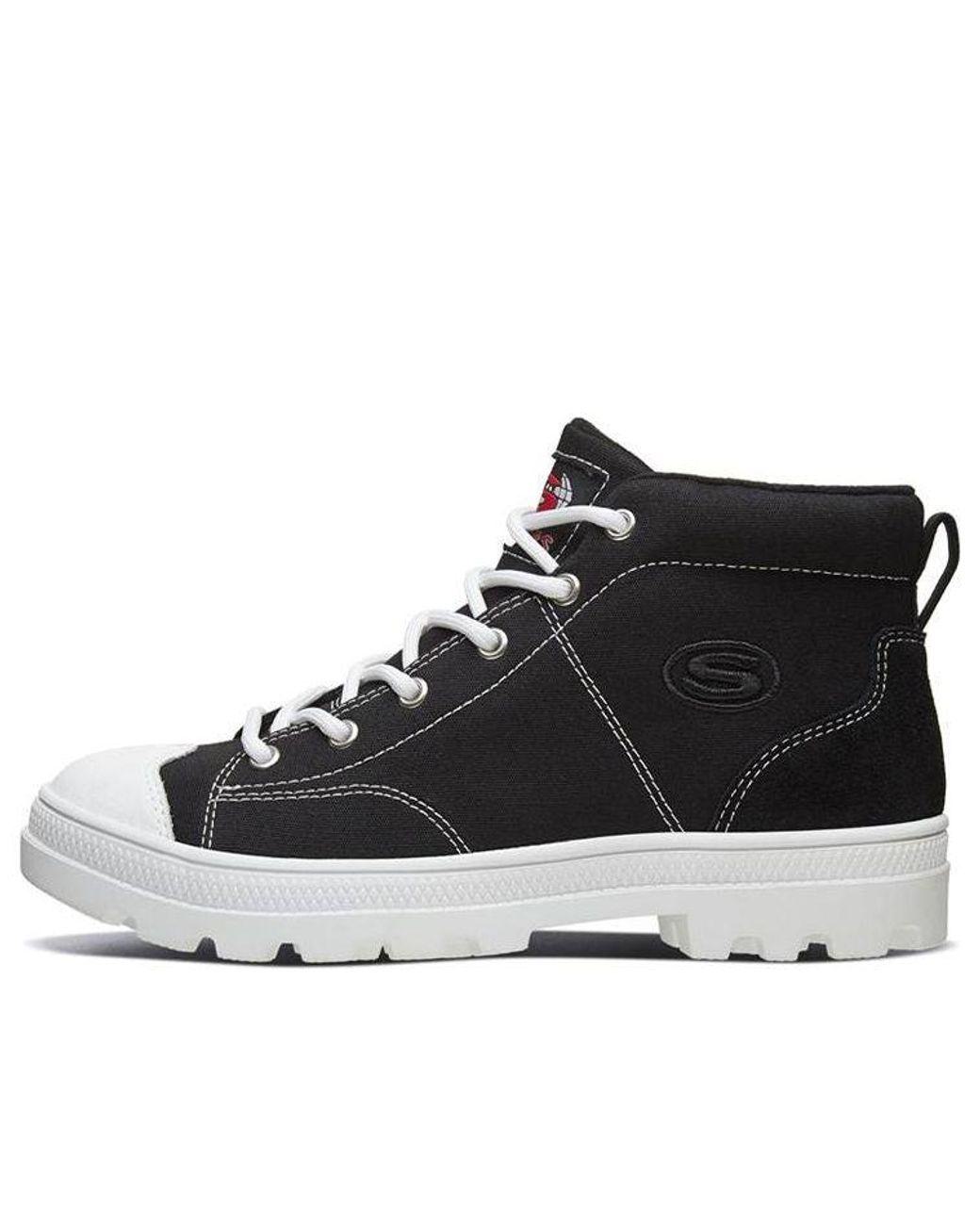 Women's Black (Wmns) Roadies High-Top Canvas Shoes