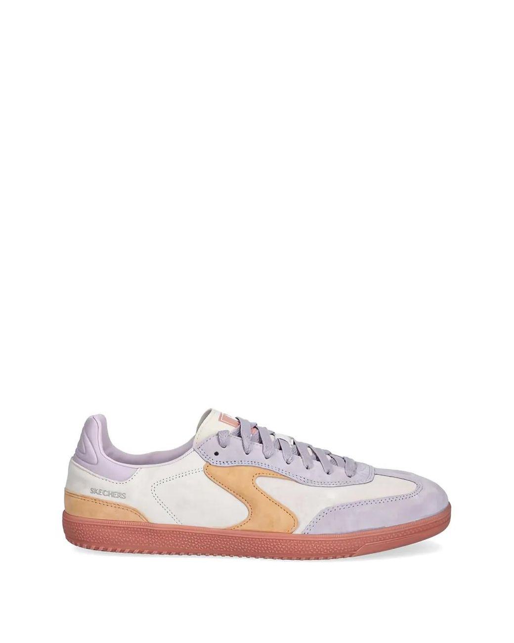 Women's Pink Cutout Paneled Sneakers