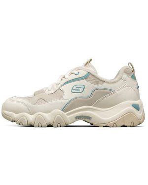 Skechers (Wmns) D Lites 2.0 Running Shoes - White