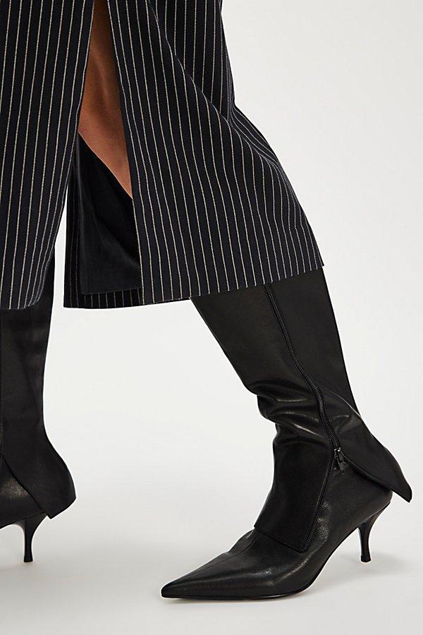 Jeffrey Campbell Cover Up Kitten Heel Boots