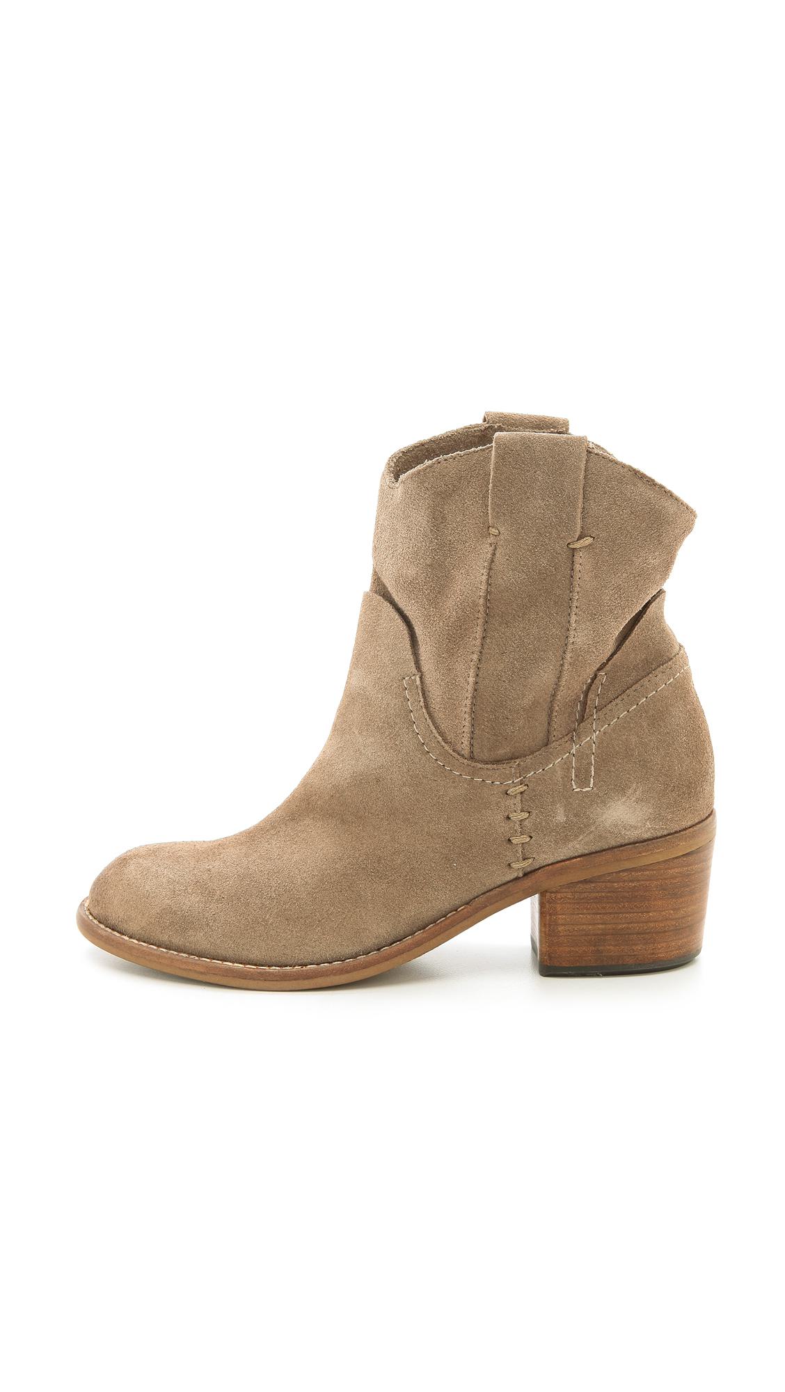 Dolce Vita Graham Pull On Booties - Taupe