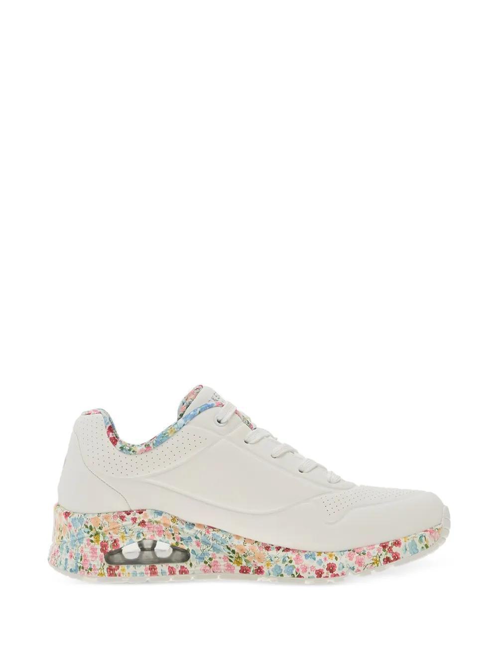Skechers Uno Floral-Print Sneakers