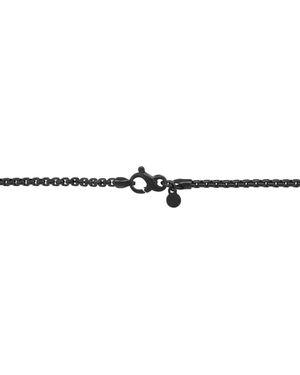 Effy Effy Black Spinel Star Of David 24" Pendant Necklace - White