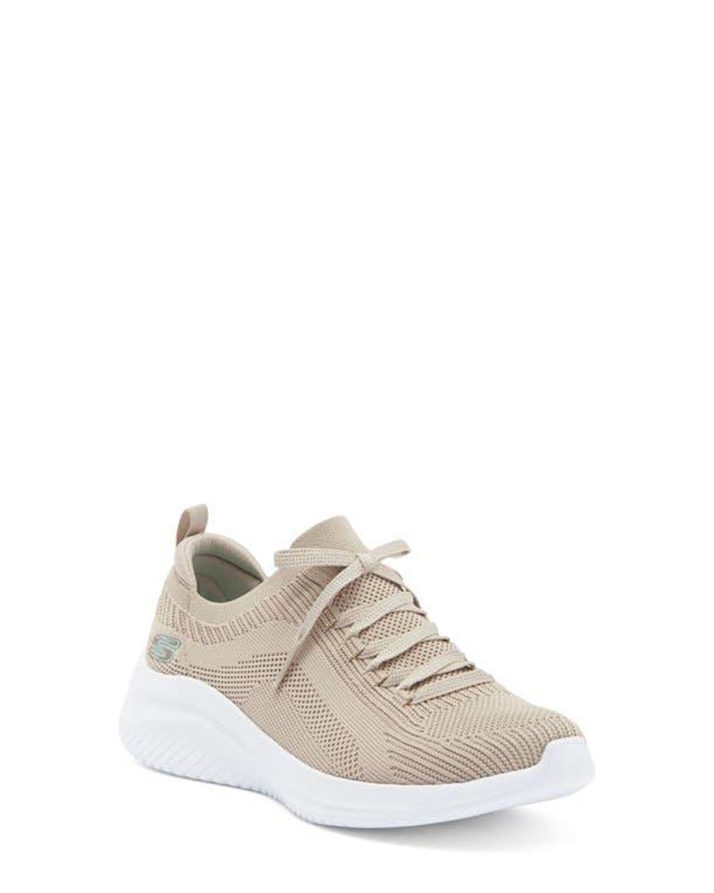 Women's White Ultra Flex 3.0 Sneaker