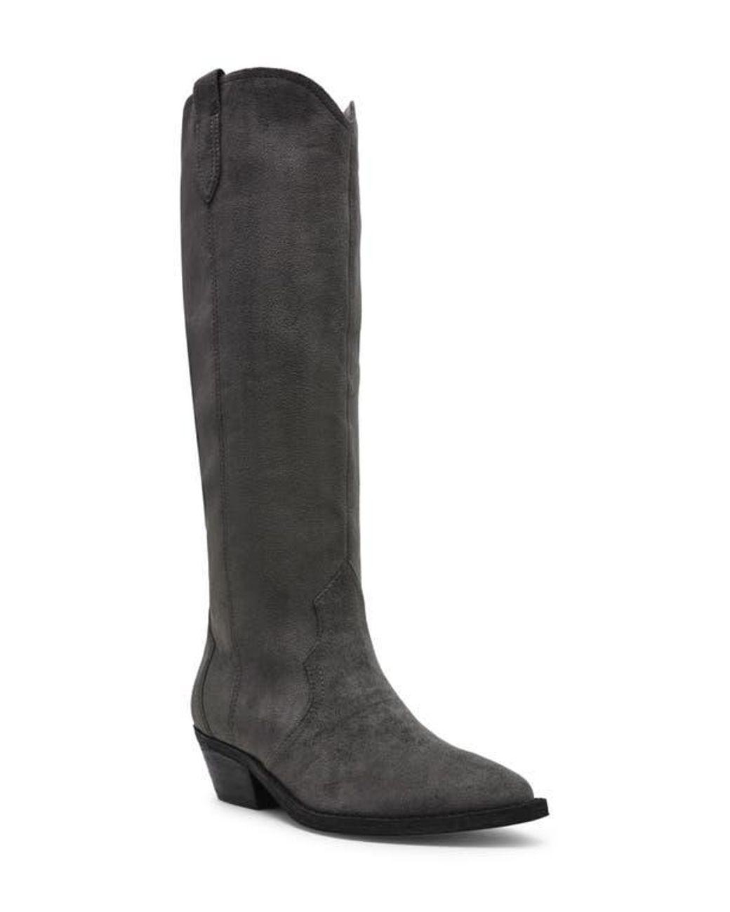 Women's Black Kit Knee High Boot