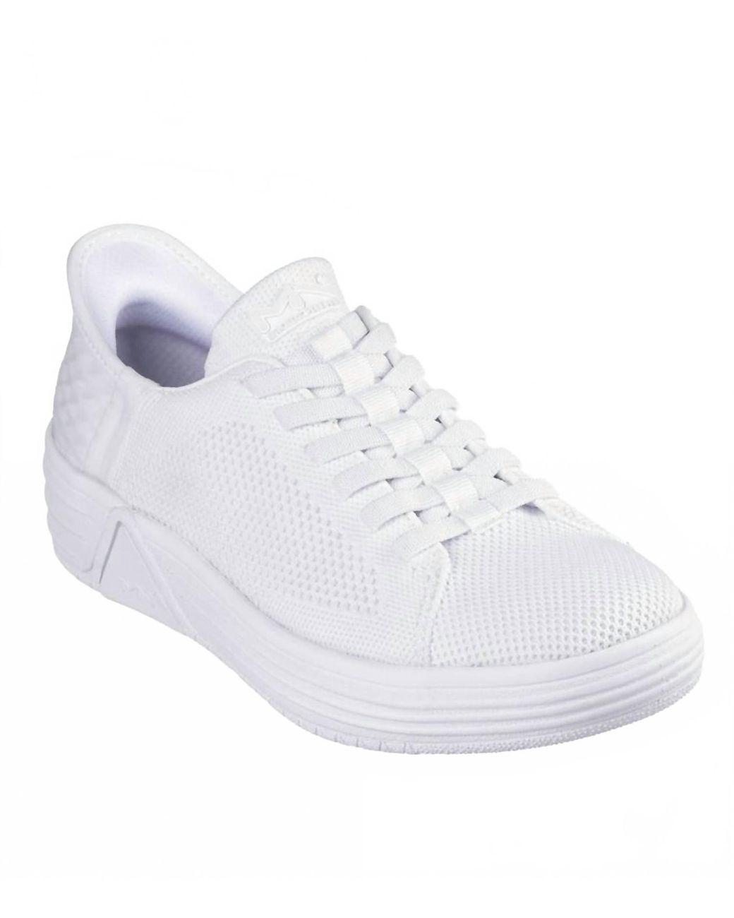 Women's White Alpha Cup Loey Sneakers