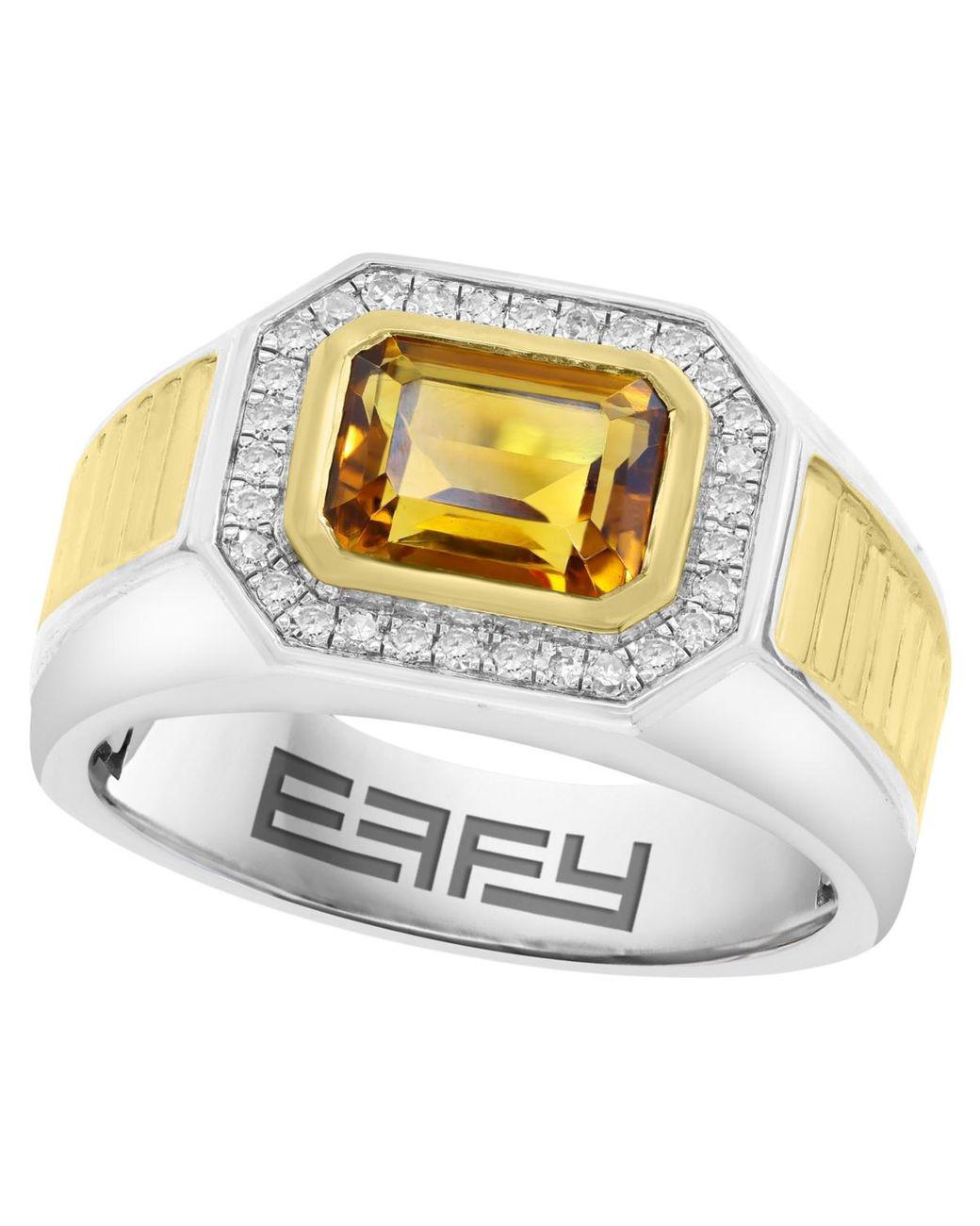 Men's Metallic Diamond (1/5 Ct. T.w.