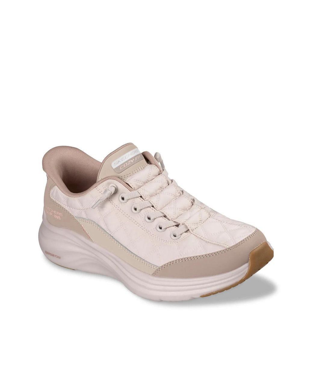 Women's Black Wide Width Hands Free Slipins: Contour Foam Cozy Fit Slipon Sneaker