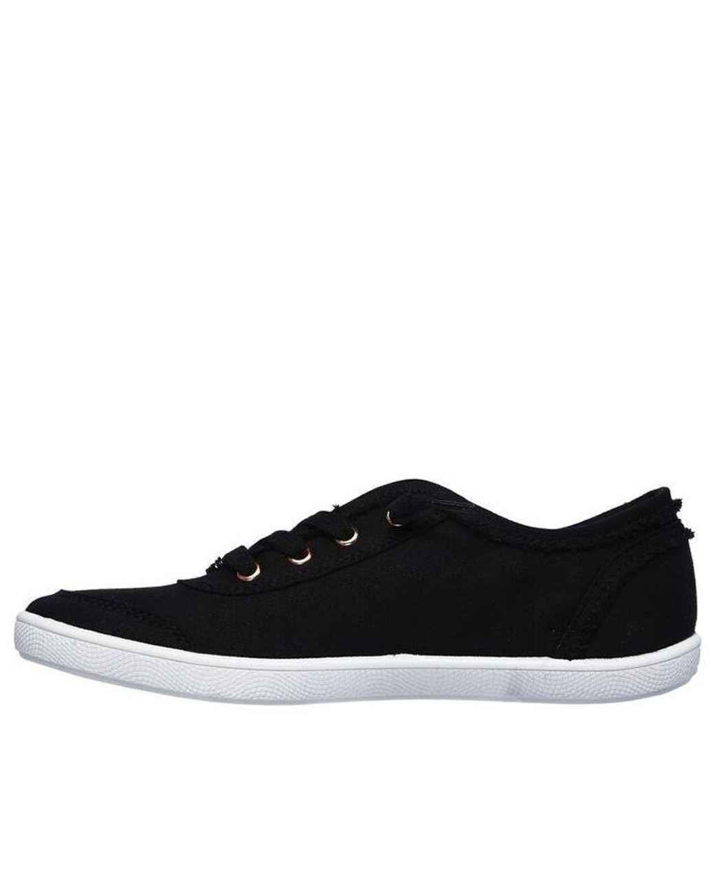 Women's Black (Wmns) Bob's B Cute Low-Top Sneakers