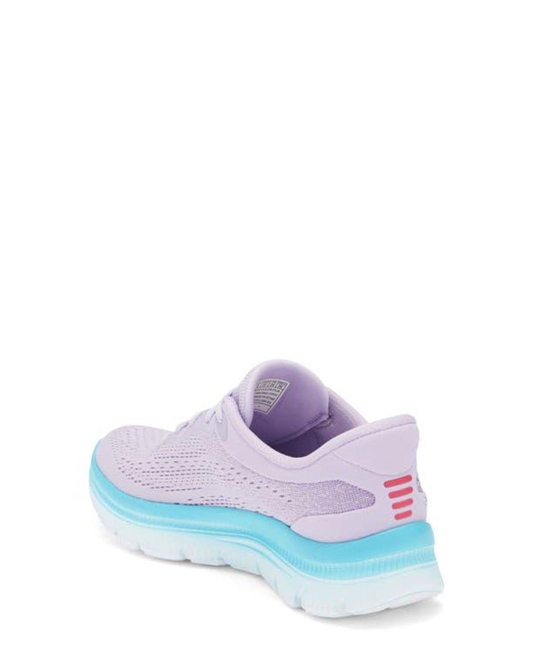 Women's White Summits Slip-In Sneaker