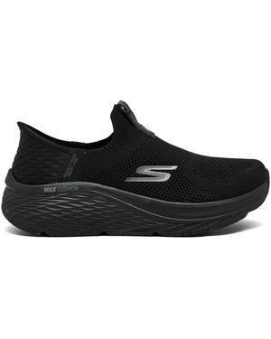 Skechers Slip-ins Max Cushioning Elite 2.0 Wide Width Athletic Running Sneakers From Finish Line - Black