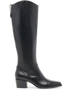 Dolce Vita Virona H2o Pull-on Tall Western Boots - Black