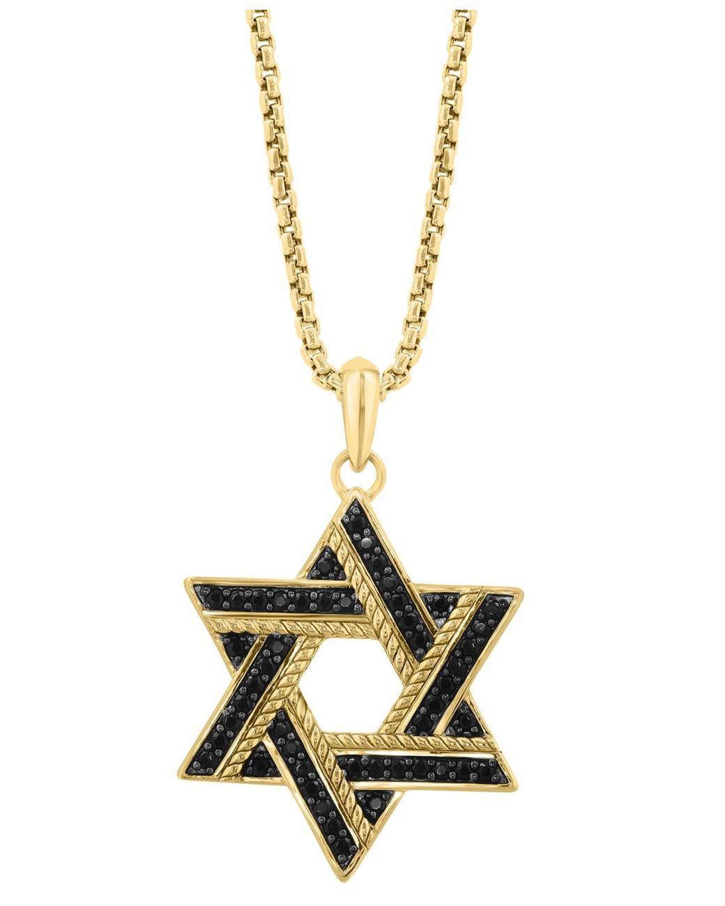 Men's Metallic Spinel Pendant Necklace (1-1/8 Ct. T.w.