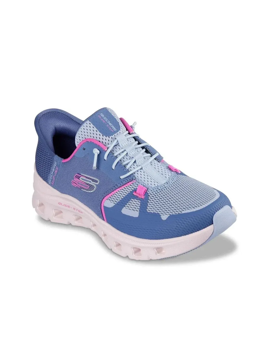 Women's Blue Hands Free Slipins: Glide Step Sole Sneaker