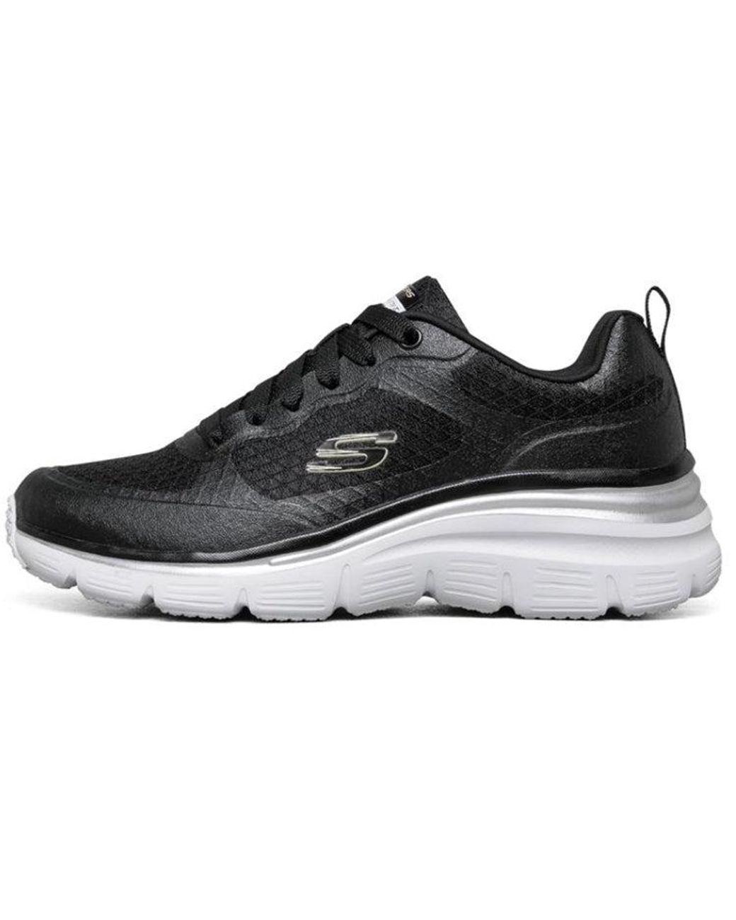 Women's Black (Wmns) Fashion Fit Running Shoes