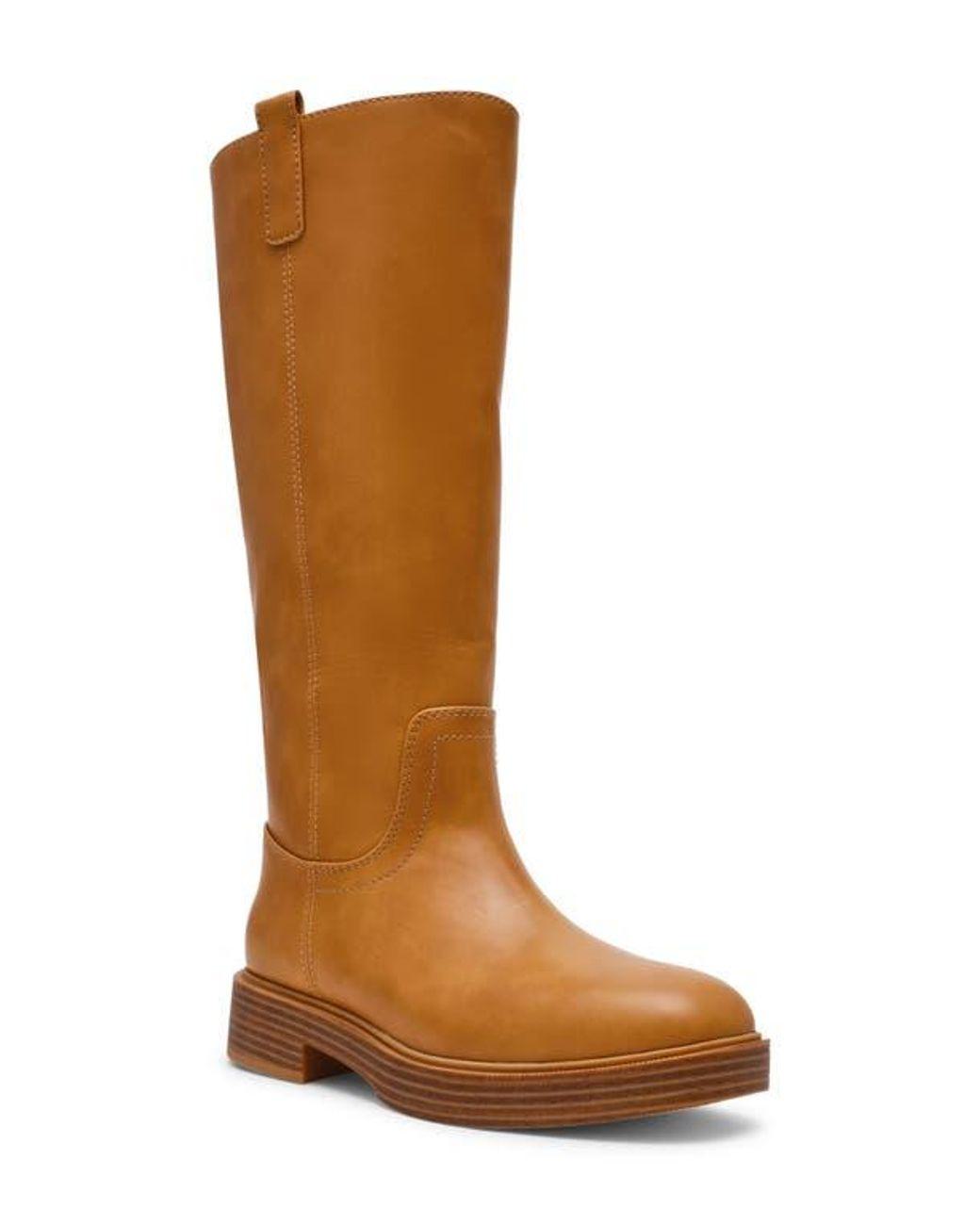 Women's Brown Javvie Riding Boot
