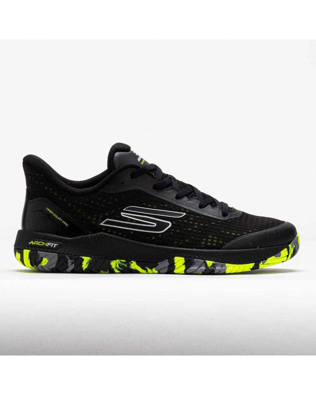 Women's Black Viper Court Pro Pickleball Shoes