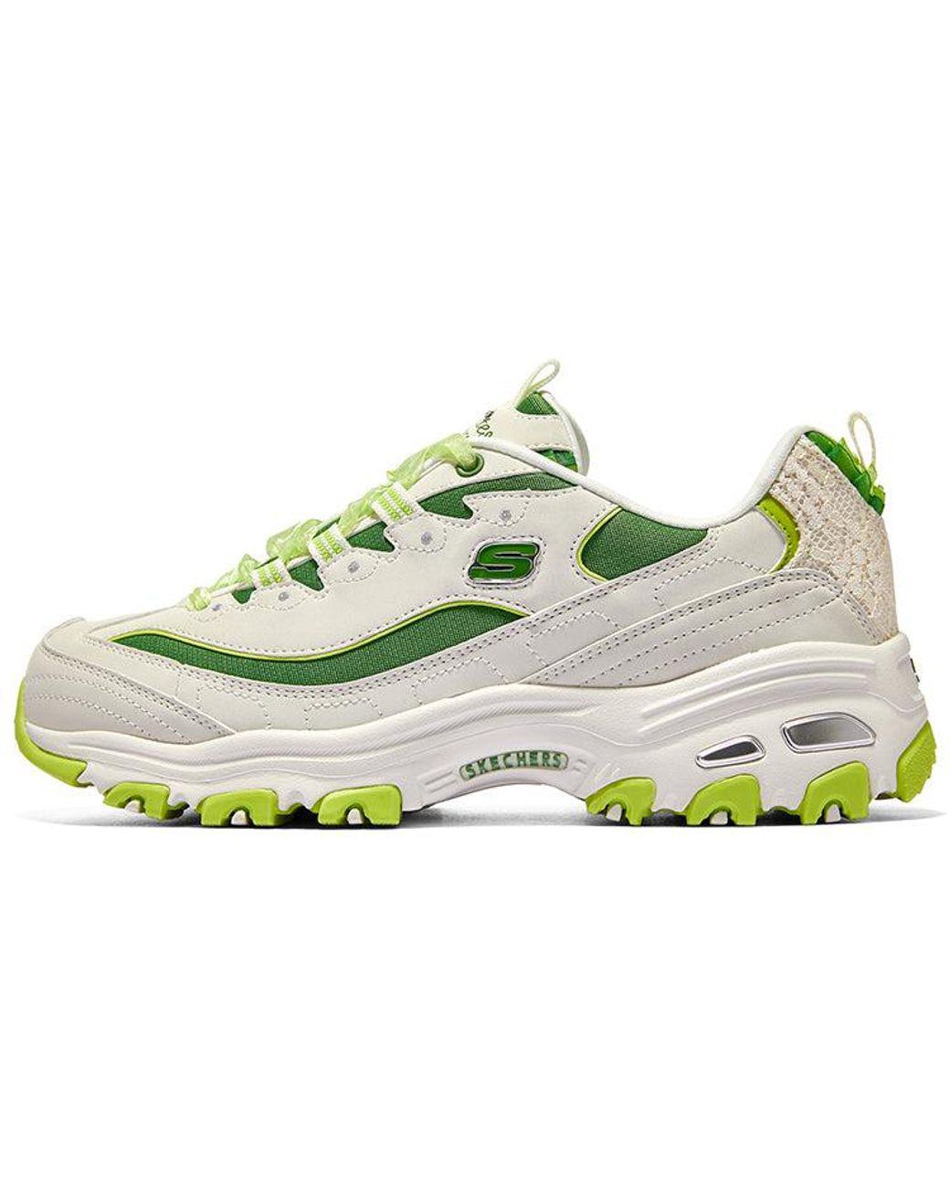 Women's Green (Wmns) D'Lites 1.0 Chunky Sneakers