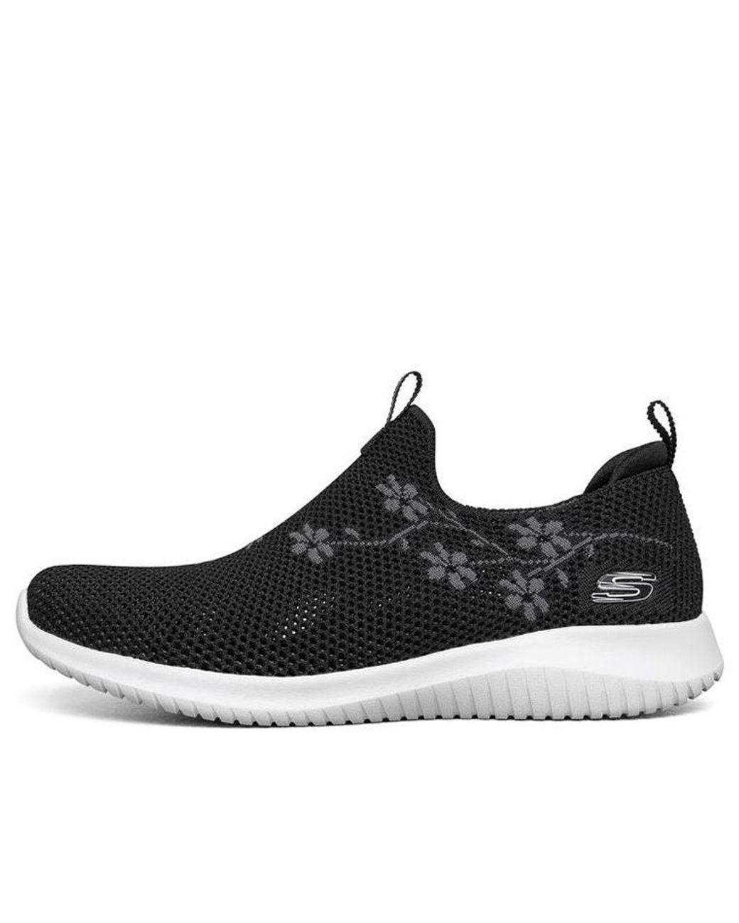 Women's Black (Wmns) Ultra Flex Breathable Minimalistic Low Tops Athleisure Casual Sports Shoe