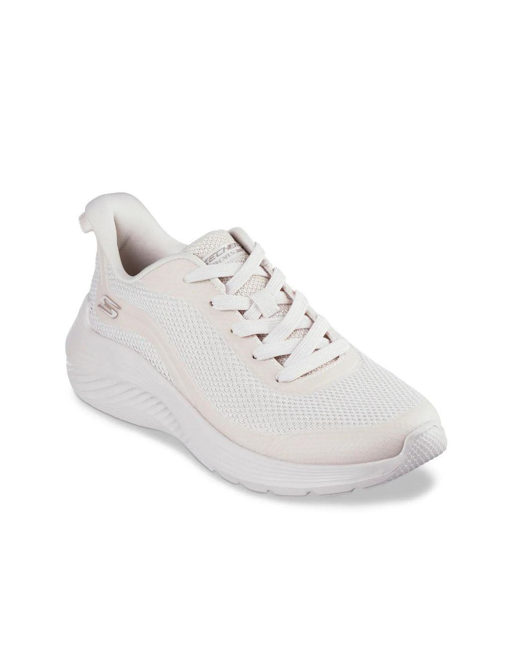 Women's White Bobs Sport Squad Waves Still Wading Sneaker