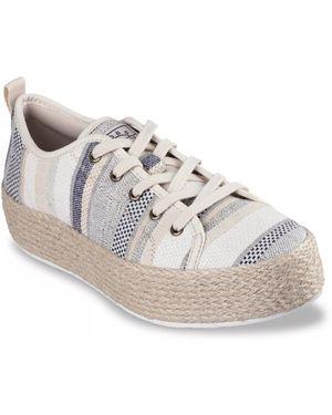 Skechers Bobs Sesame Espadrille Sneaker - White