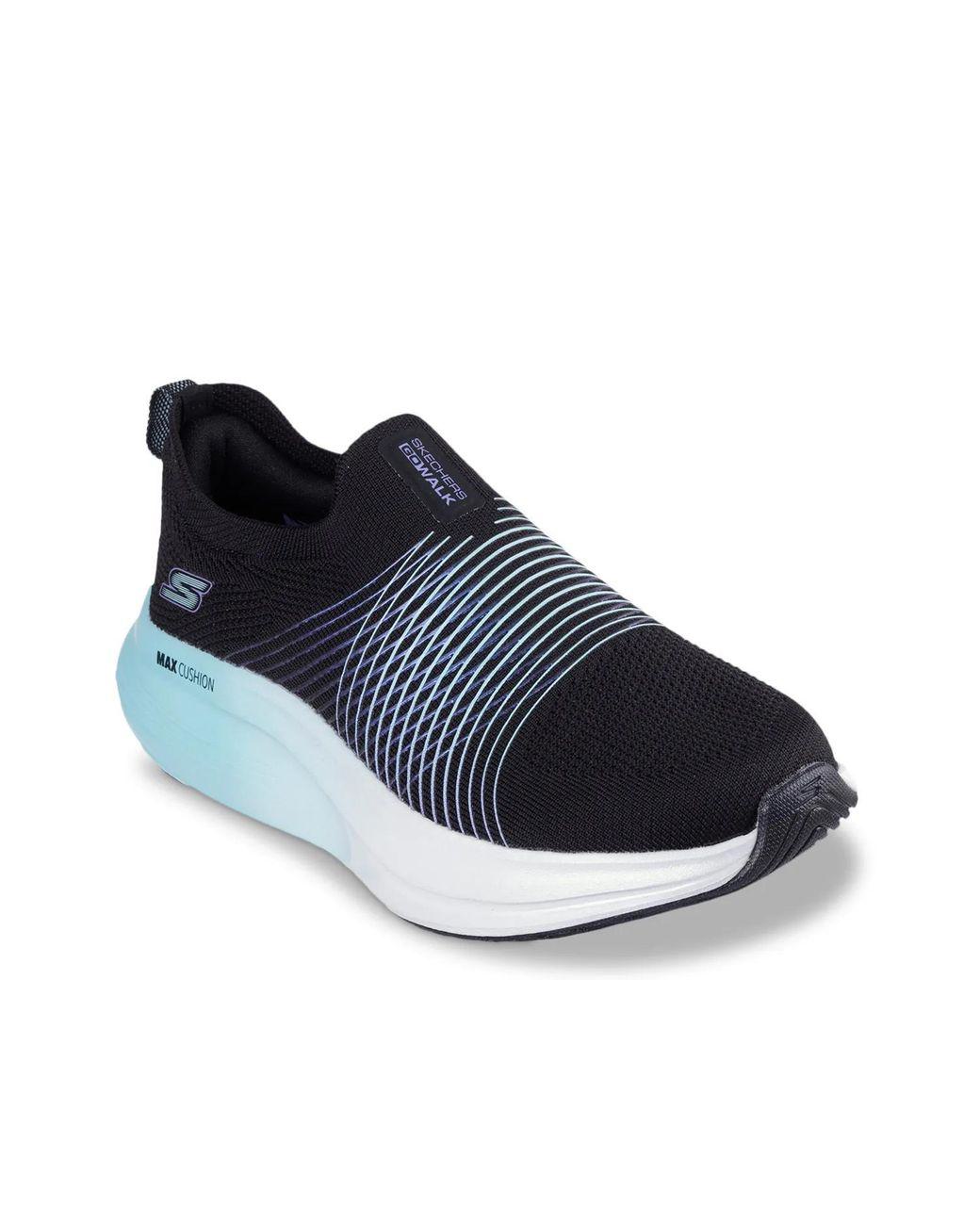 Women's Blue Go Walk Max Walker Sally Slipon Sneaker