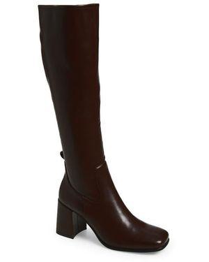 Jeffrey Campbell Hotlava Knee High Boot - Brown