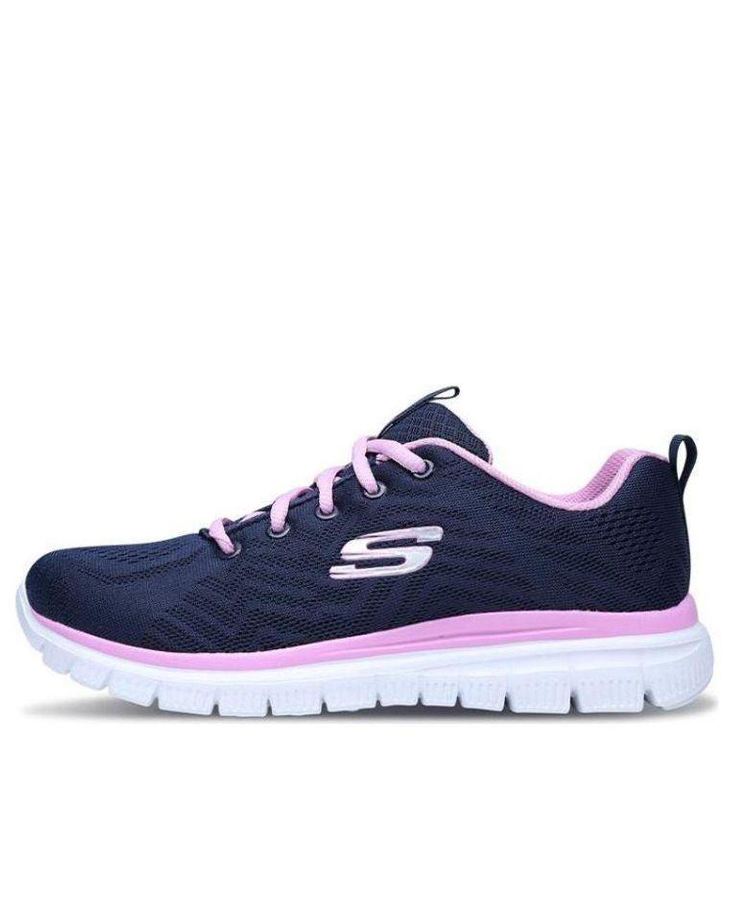 Women's Blue (Wmns) Graceful Get Connected Running Shoes