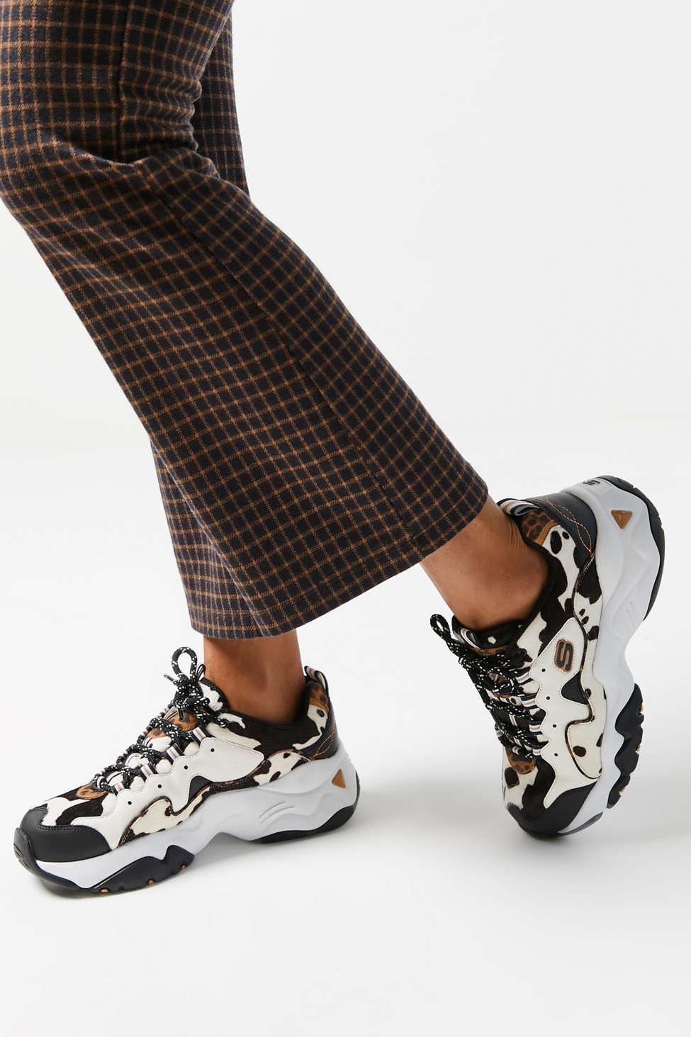 Skechers Uo Exclusive D-lites 3 Cow Printsneaker