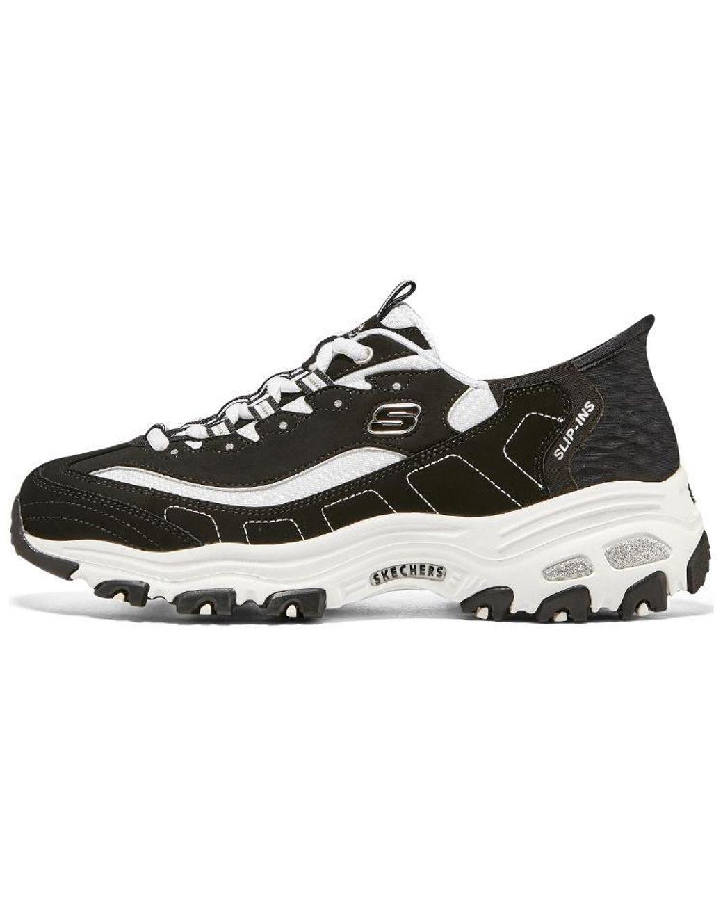 Women's Black (Wmns) D'Lites 1.0 Chunky Sneakers