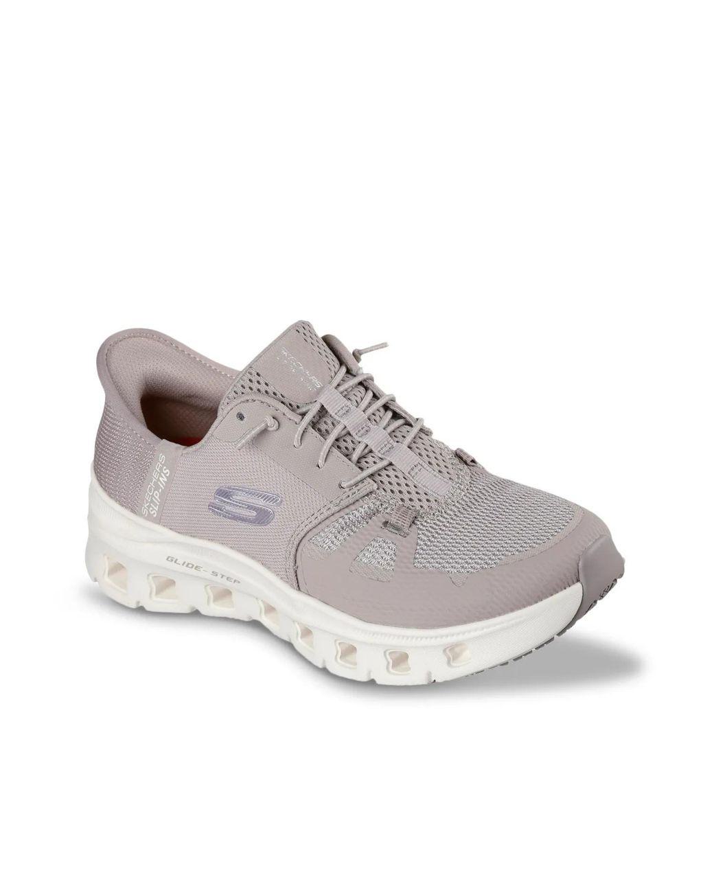 Women's Gray Hands Free Slipins Work Glidestep Pro Edura Work Sneaker