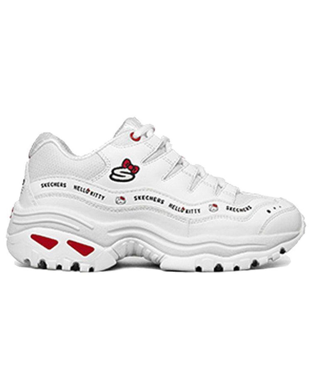 Women's White (Wmns) Hello Kitty X Low-Top