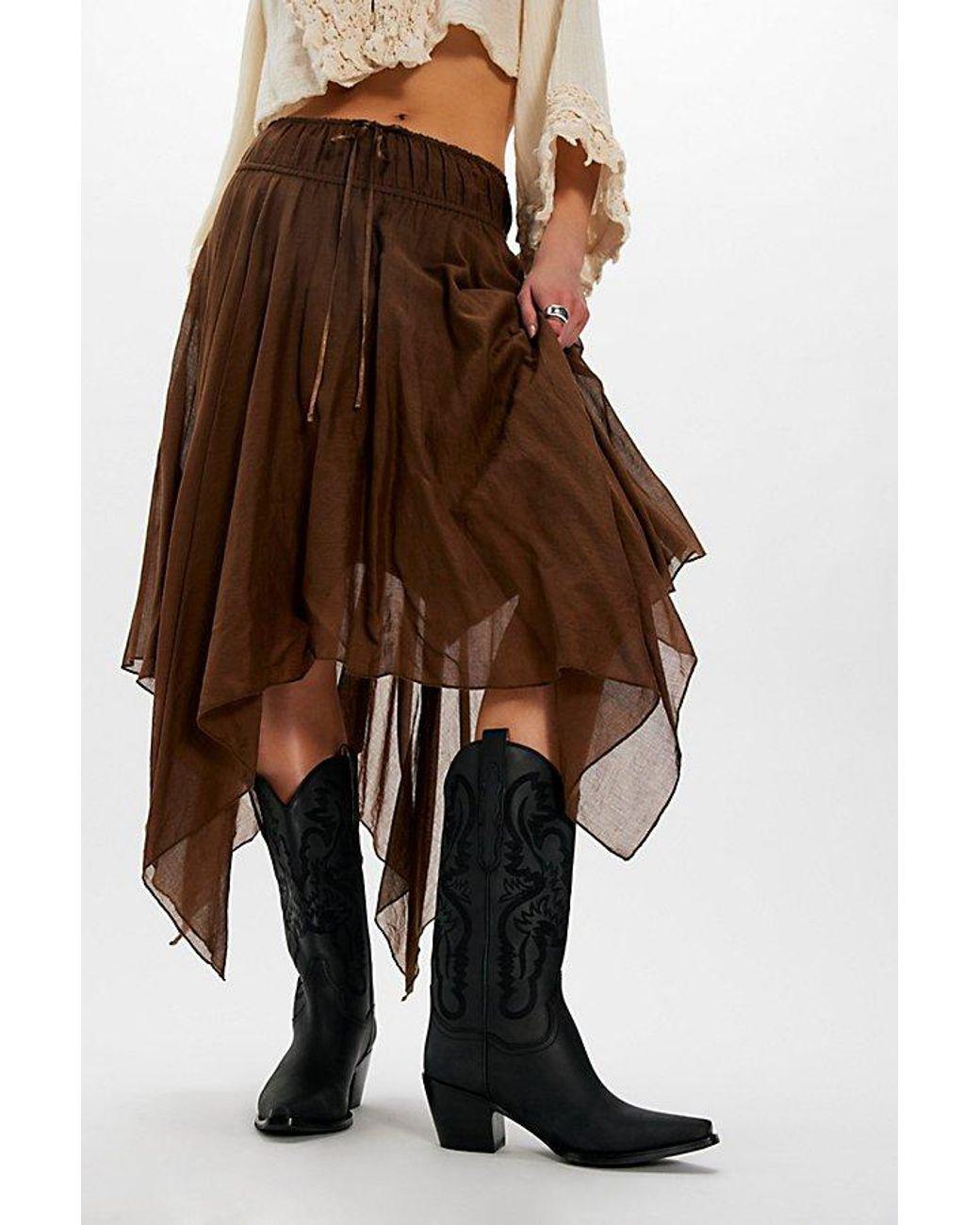 Women's Black Dagget Western Boots