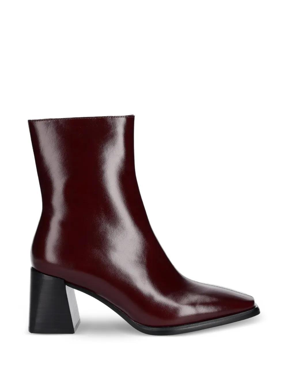 Jeffrey Campbell Sherpal Leather Ankle Boots