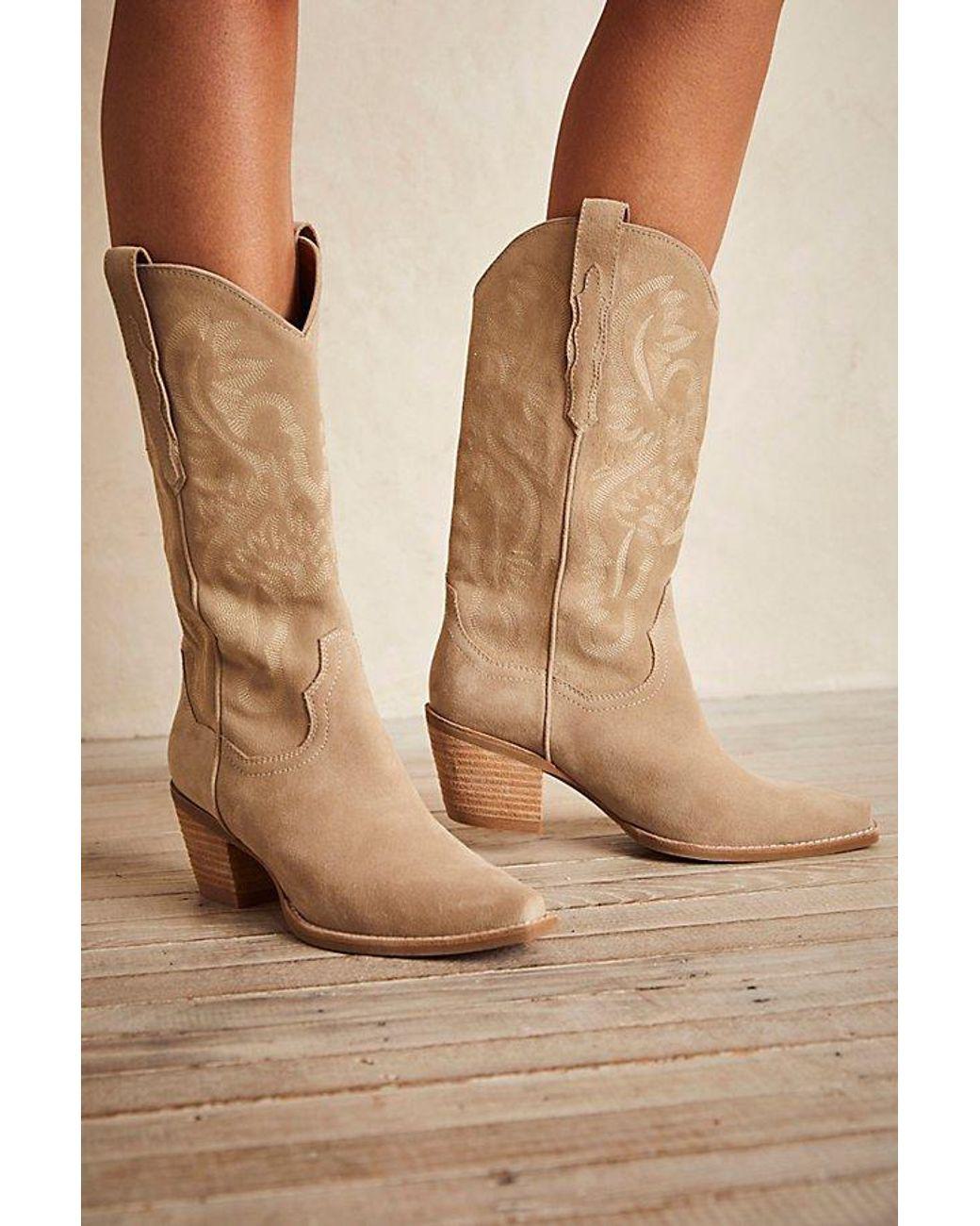 Women's Natural Dagget Western Boots