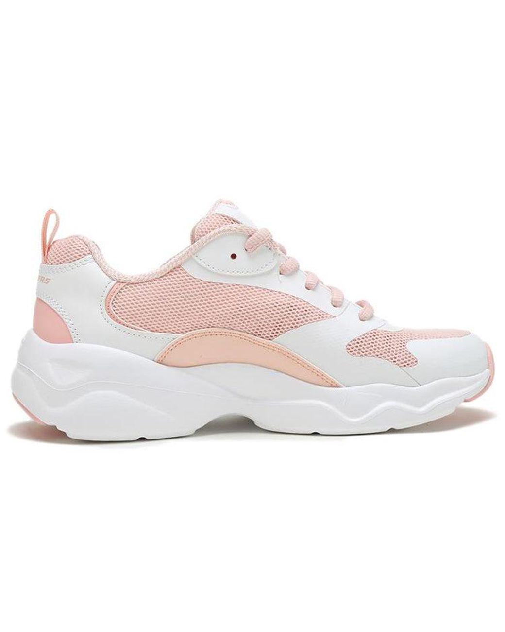 Women's White (Wmns) D Lites Low Running Shoes