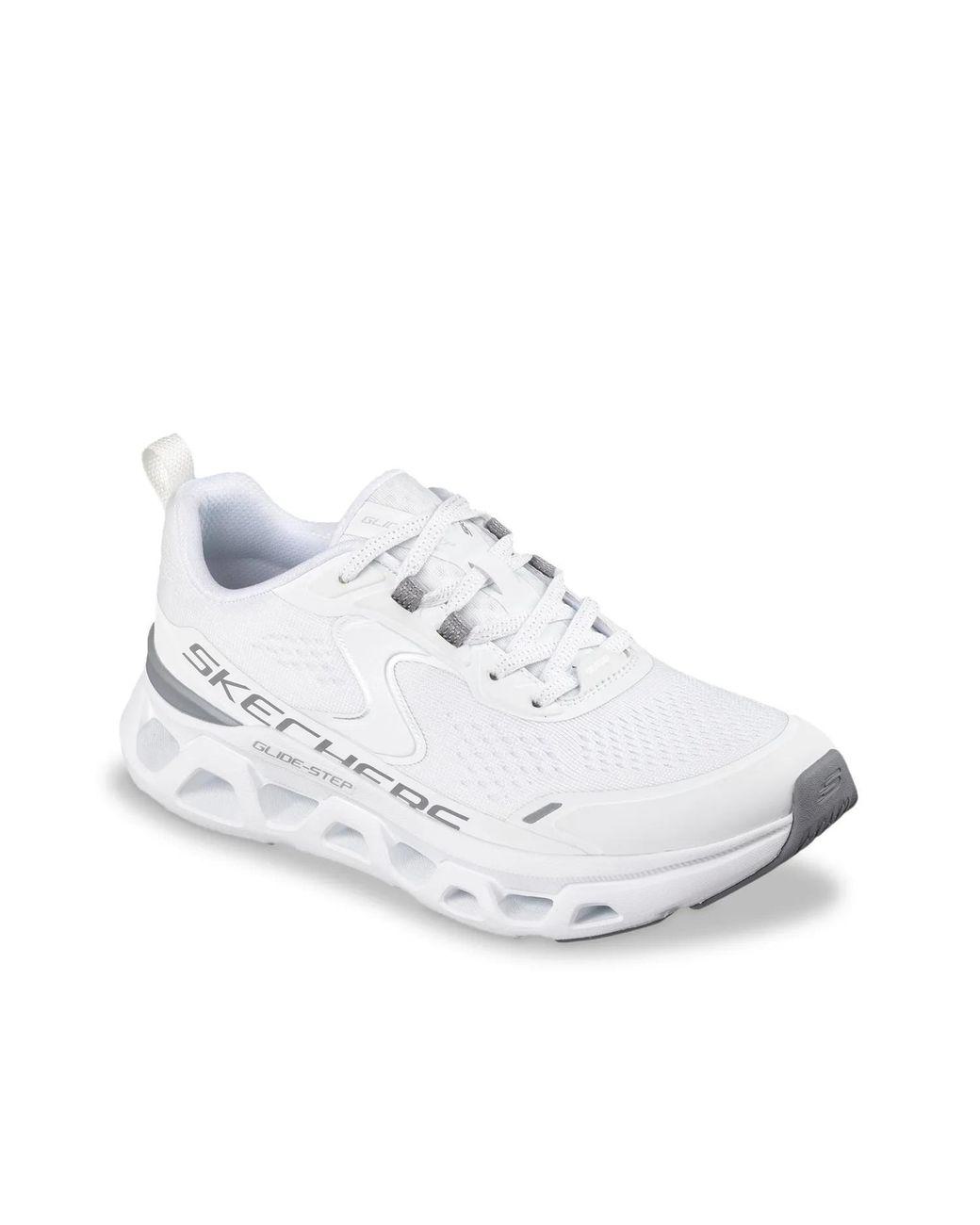 Women's White Glidestep Altus Cool Motion Sneaker