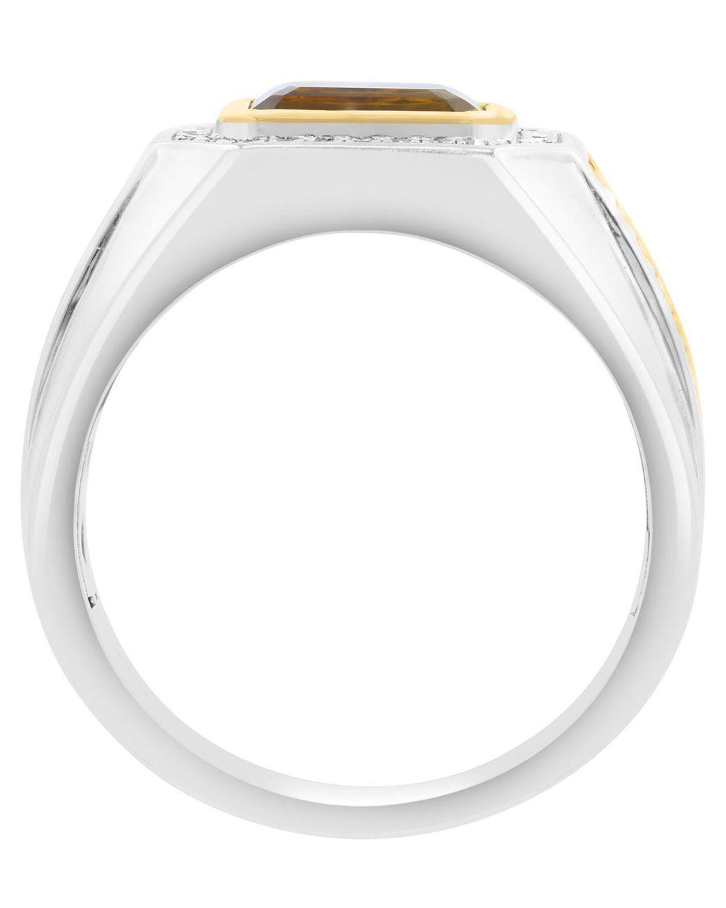 Men's Metallic Diamond (1/5 Ct. T.w.